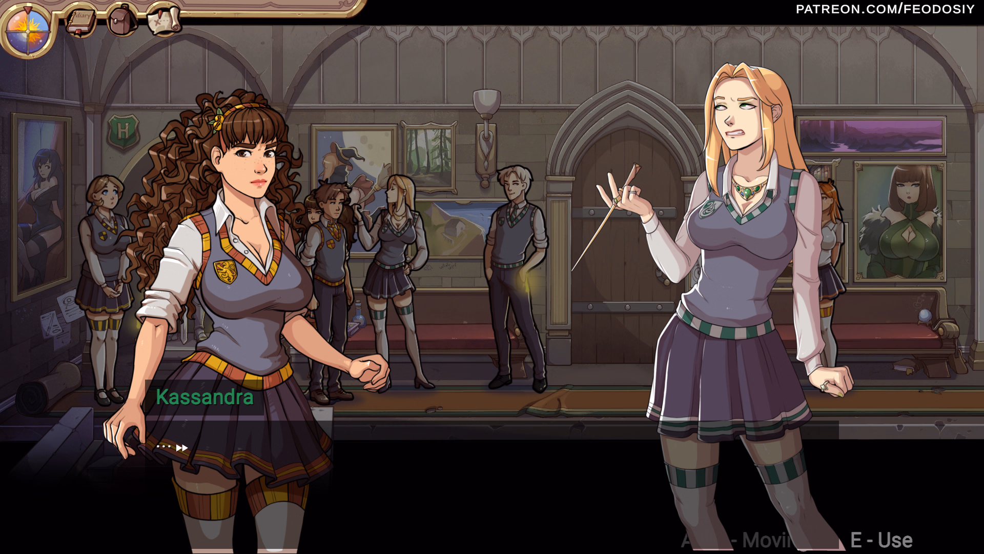 Unity Hogwarts: Magic Lessons [New Year] [Feodosiy]