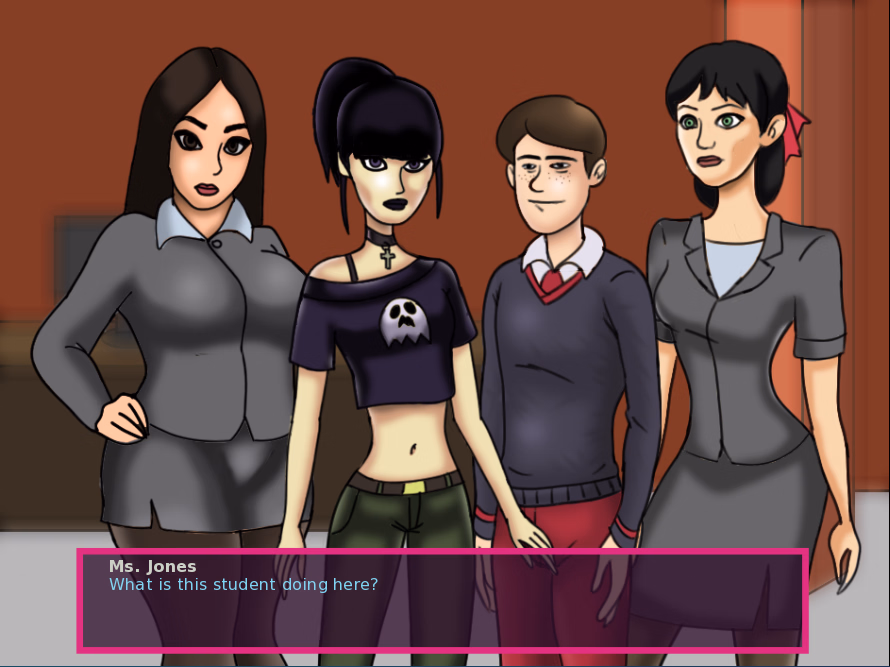 Ren'Py Abandoned School Adventures [v0.1] [Atomic Bunny]