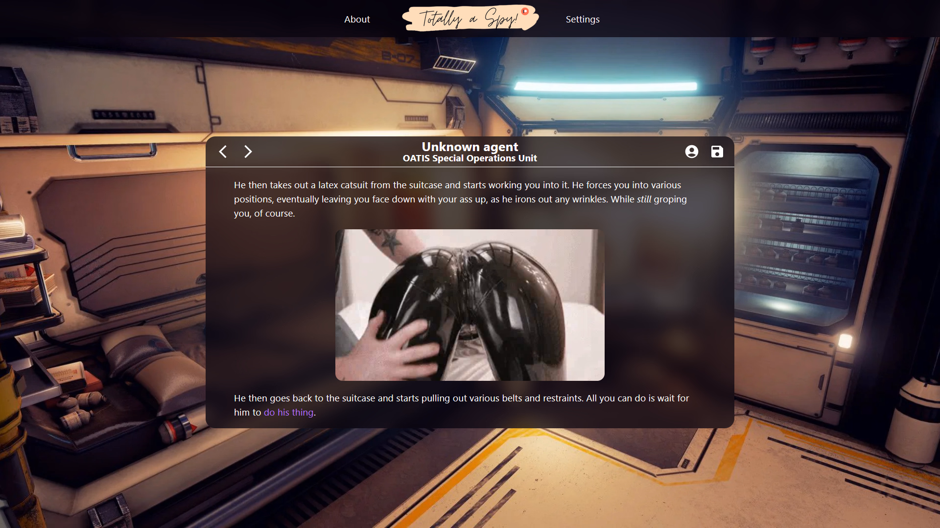 HTML Abandoned Totally a Spy! [v0.1] [LunaWasTaken]