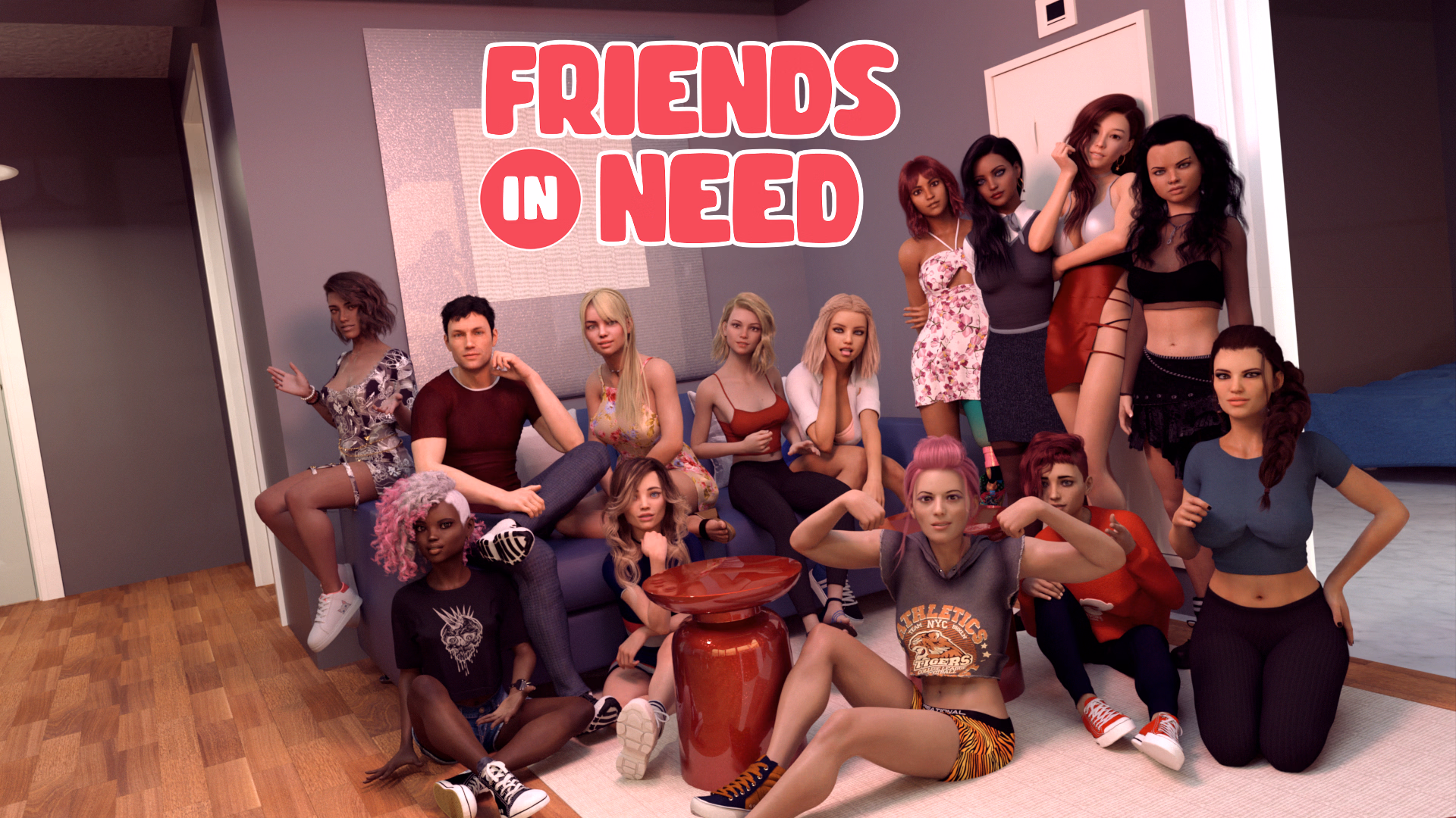 VN Ren'Py Friends in Need [Ch.14 Alpha] [NeonGhosts]
