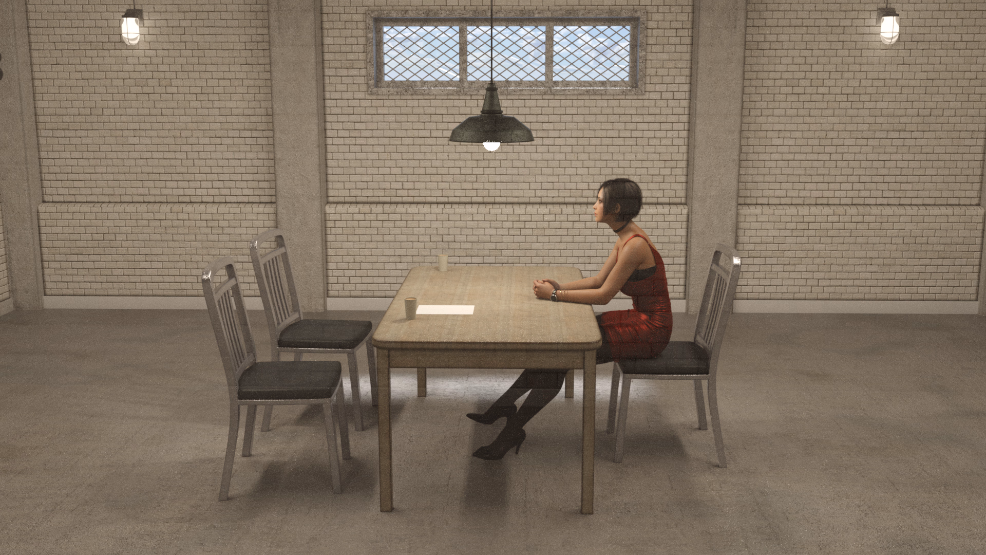 VN Ren'Py Abandoned Resident Four [v0.5] [CloudyMouse]