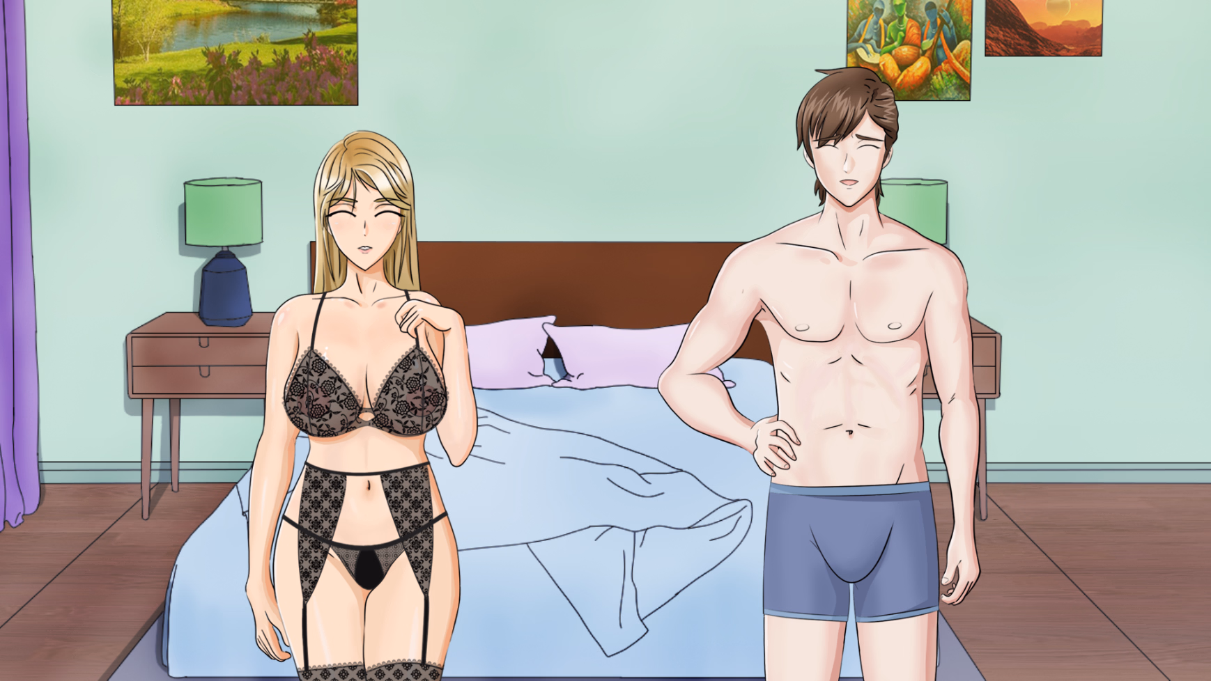 VN Ren'Py Abandoned Wife in the Building! [v.0.5.0 Beta] [DinoTail Games]