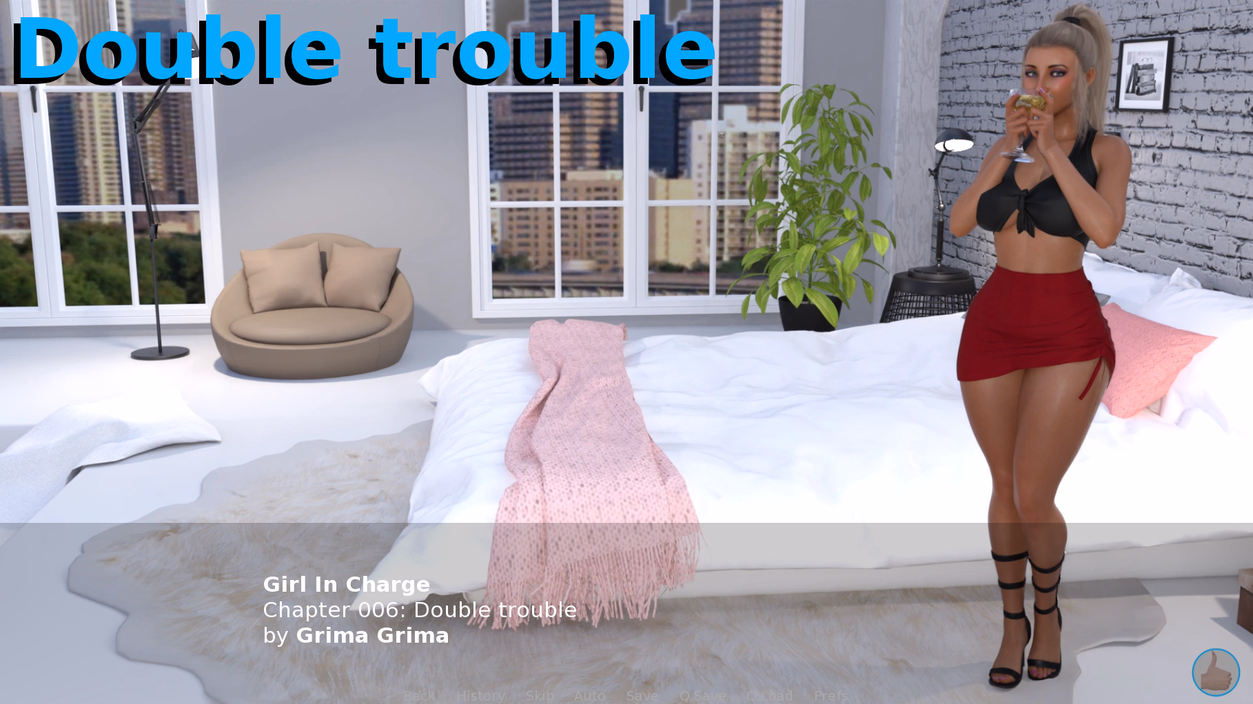 VN Ren'Py Onhold Girl in Charge [v0.46.0a] [GrimaGrima]