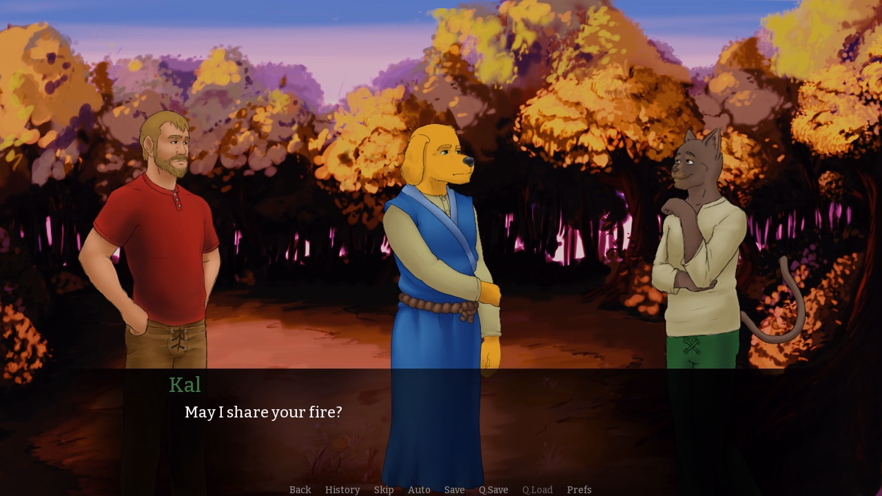 VN Ren'Py Completed The Blue Cloth [Final] [Eymon]