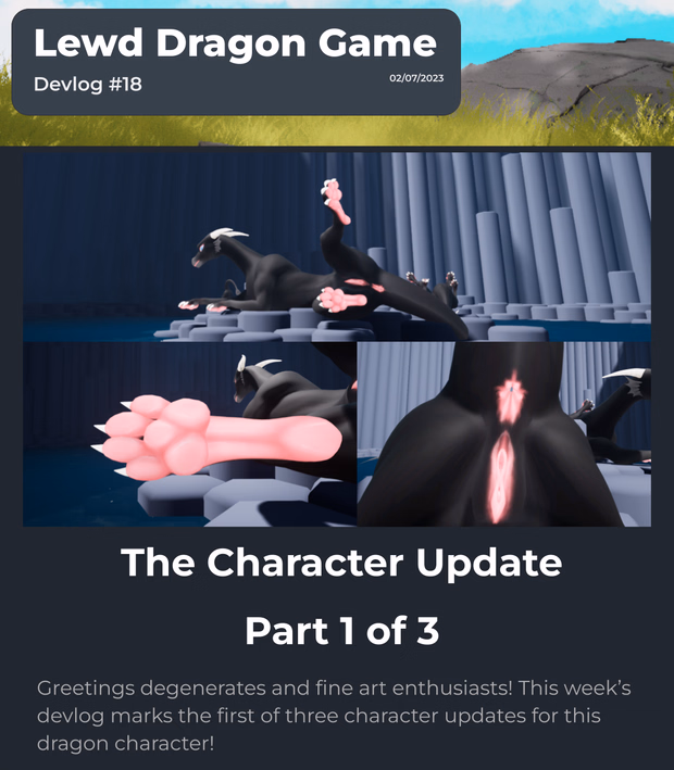 Unreal Engine Lewd Dragon Game [v0.0.13] [SpiceDrake]