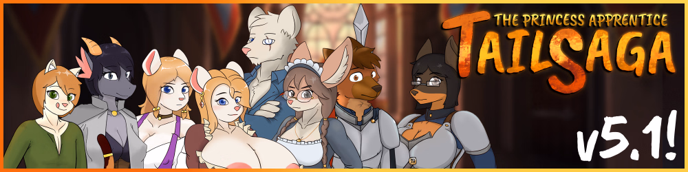 VN Ren'Py Tail Saga: The Princess Apprentice [v5.2] (Overclock Studios)