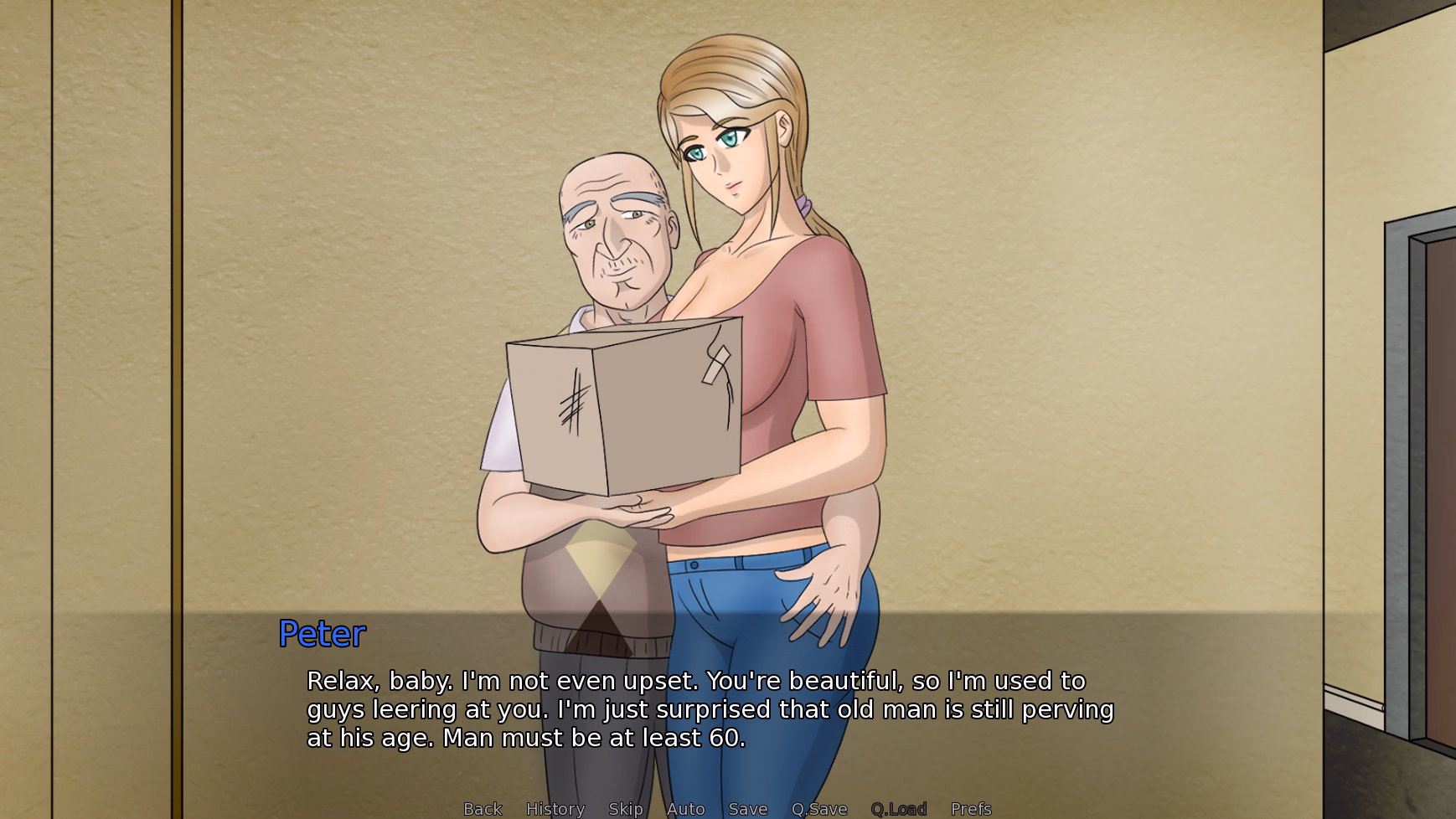 VN Ren'Py Abandoned Wife in the Building! [v.0.5.0 Beta] [DinoTail Games]