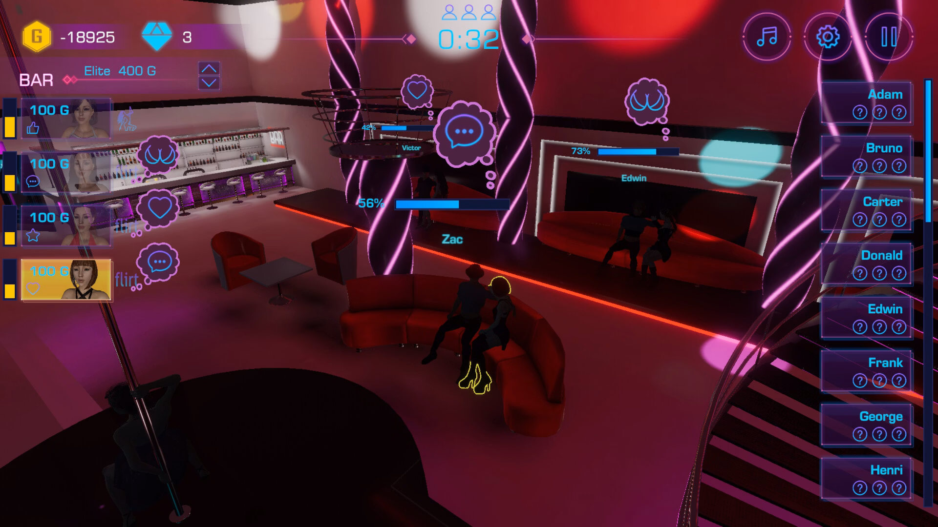 Unity Completed Brothel Simulator II [Final] [Furry Tails]