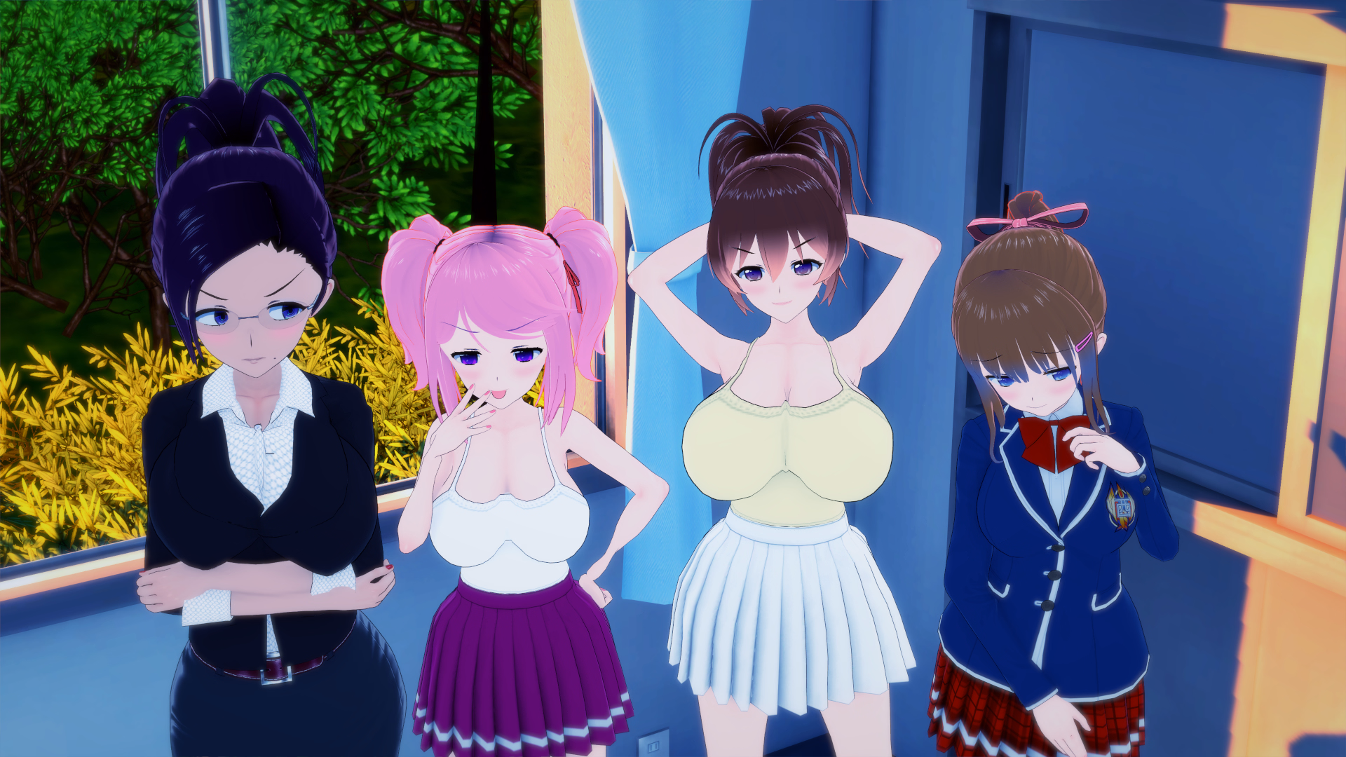 VN Ren'Py Abandoned Kamiyama Ero Doki School [v1.0] [EROUNIC] download