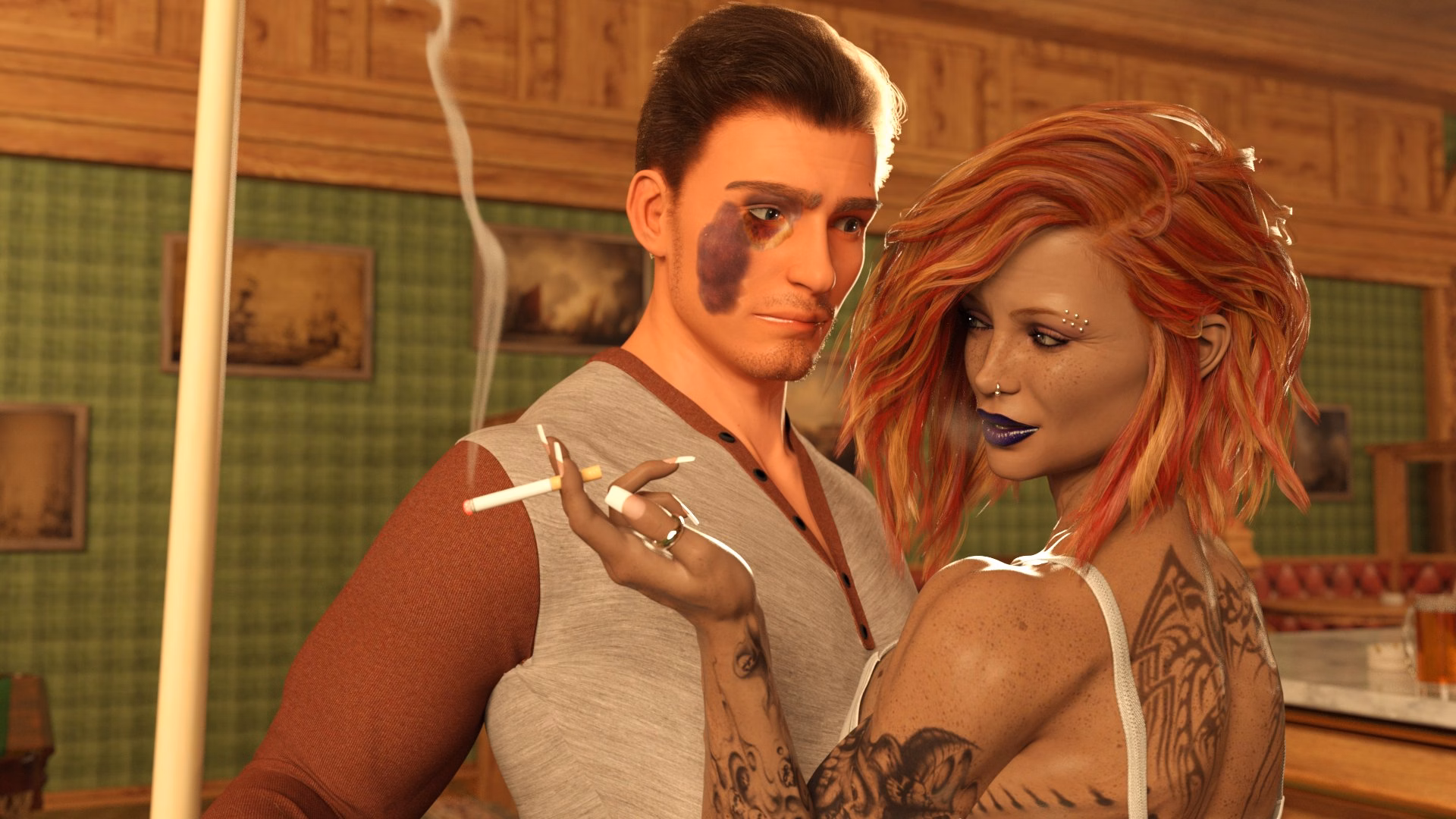 VN Ren'Py Abandoned The Alpha Gender [v0.3b Alpha] [Mikethe3DGuy]