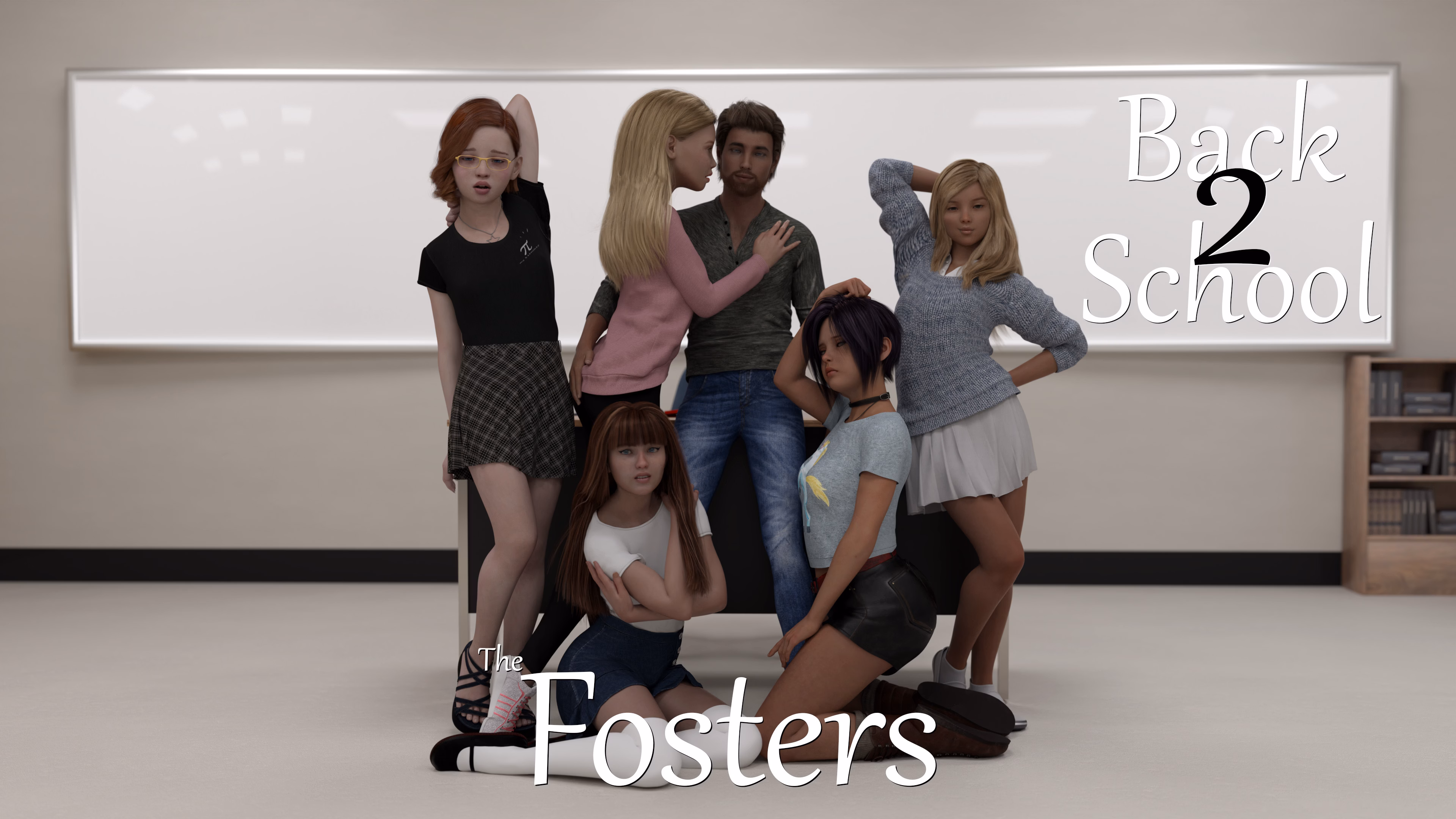 VN Ren'Py Abandoned The Fosters: Back 2 School [v0.6.a2] [_13_] download
