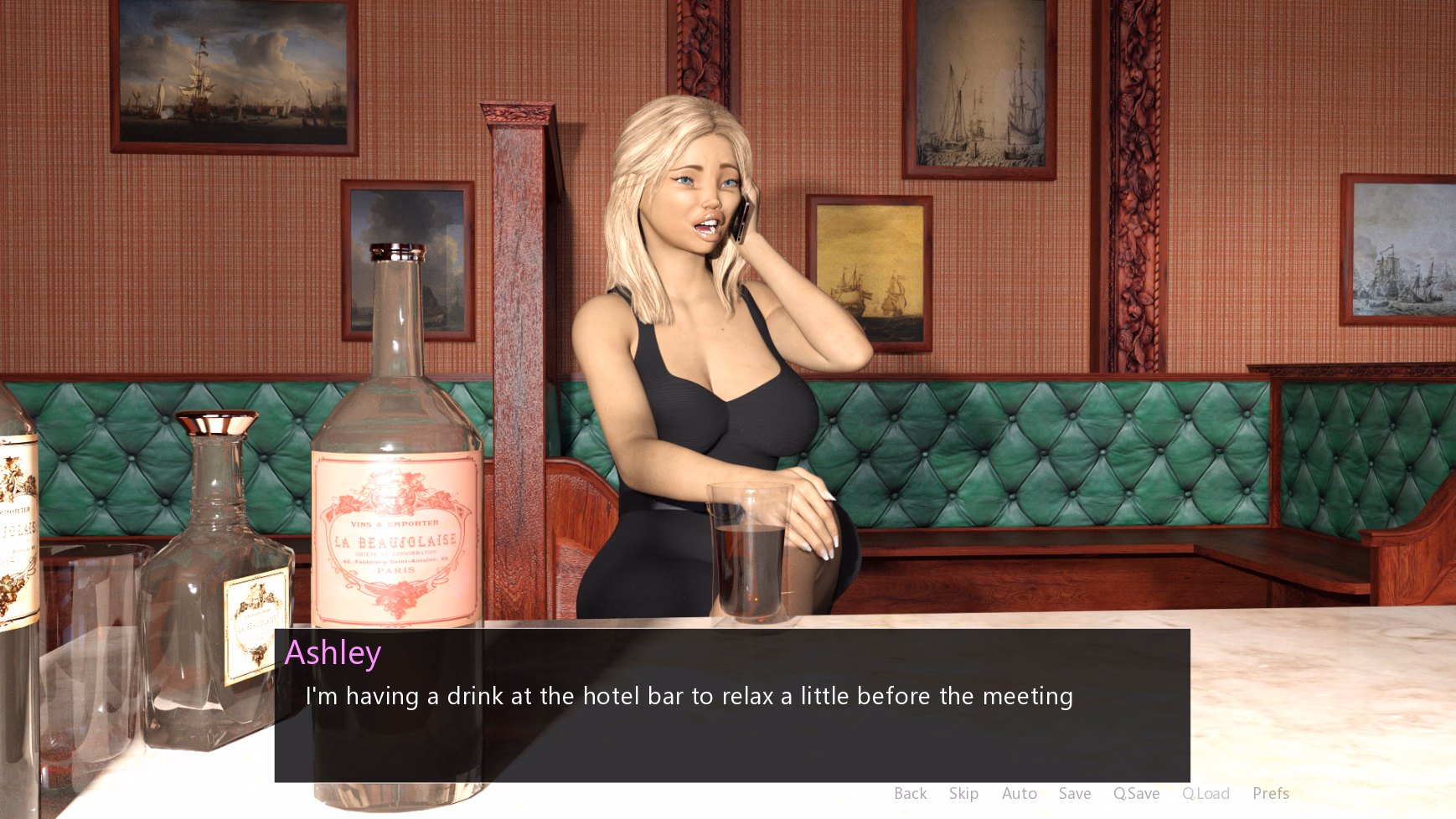 VN Ren'Py Sissy Diaries [Ep.1] [Gender Bender]