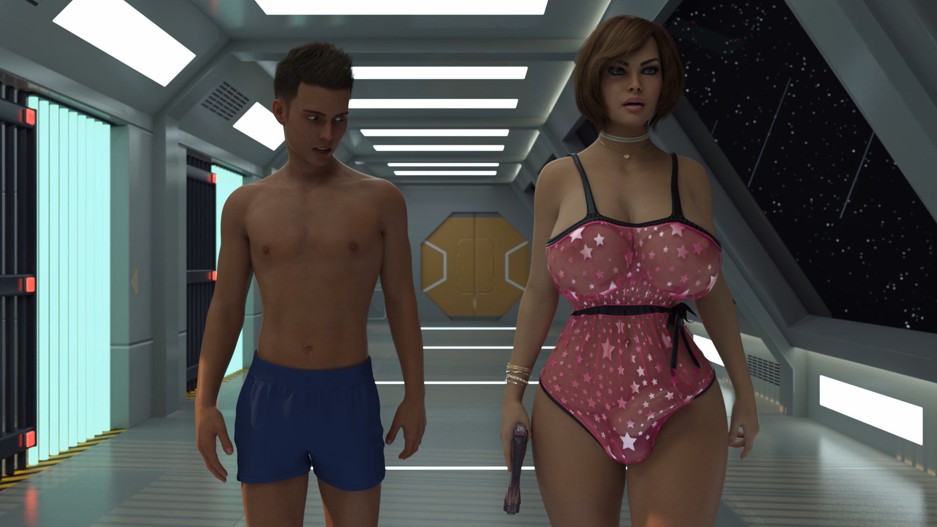 VN Ren'Py Futanari Universe [v0.1] [17MOONKEYS]