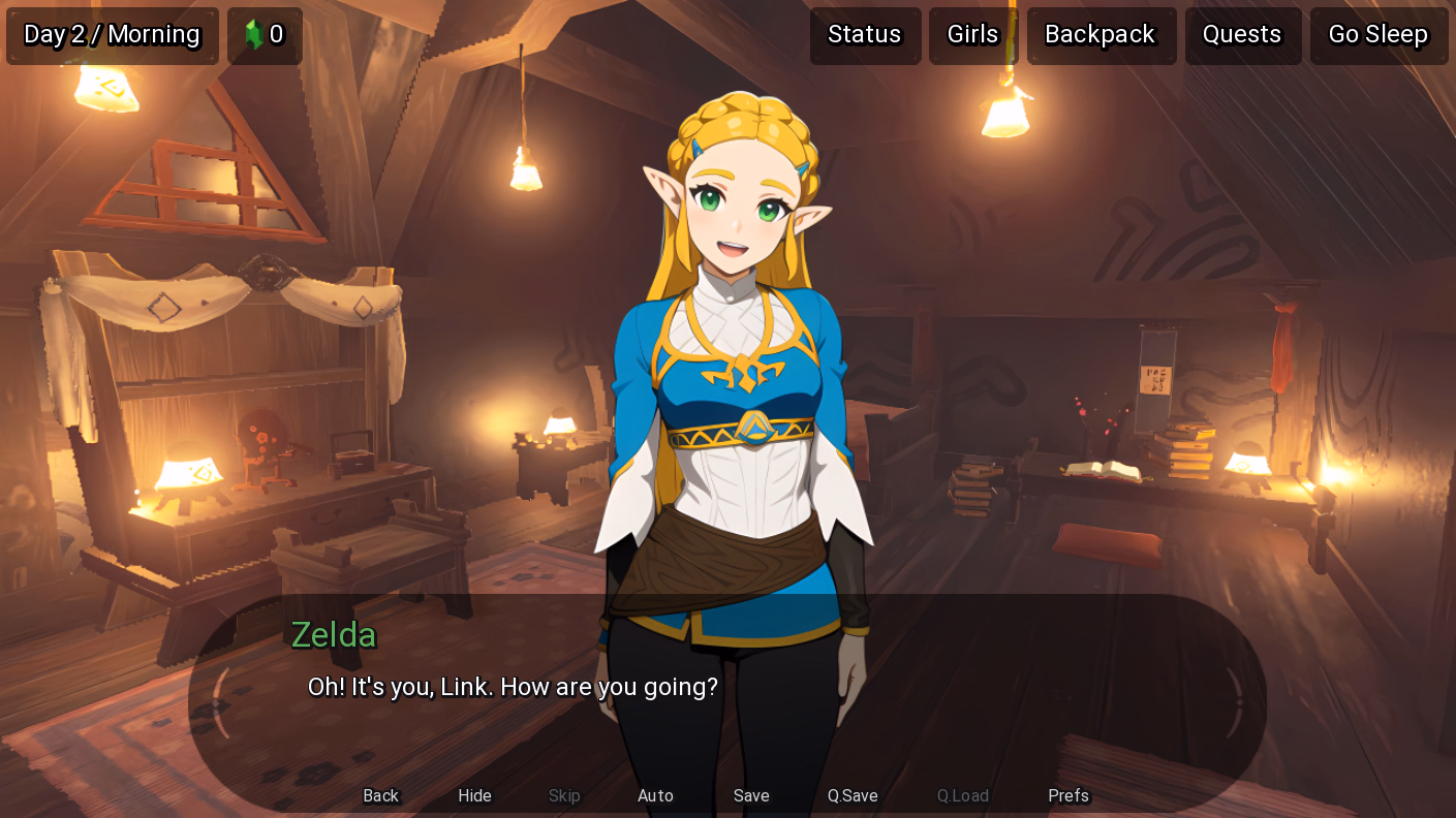 VN Ren'Py Abandoned Love in Hyrule [v0.22] [Dannie]