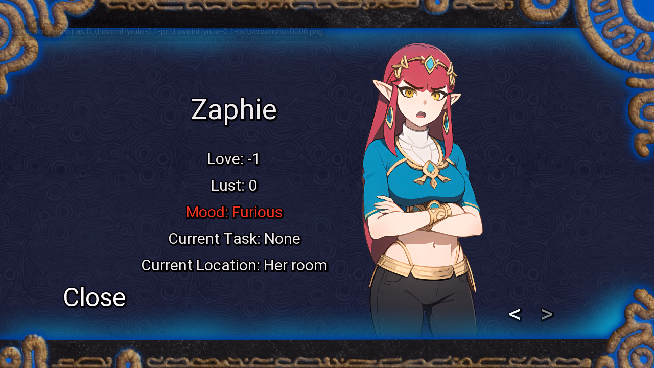 VN Ren'Py Abandoned Love in Hyrule [v0.22] [Dannie]