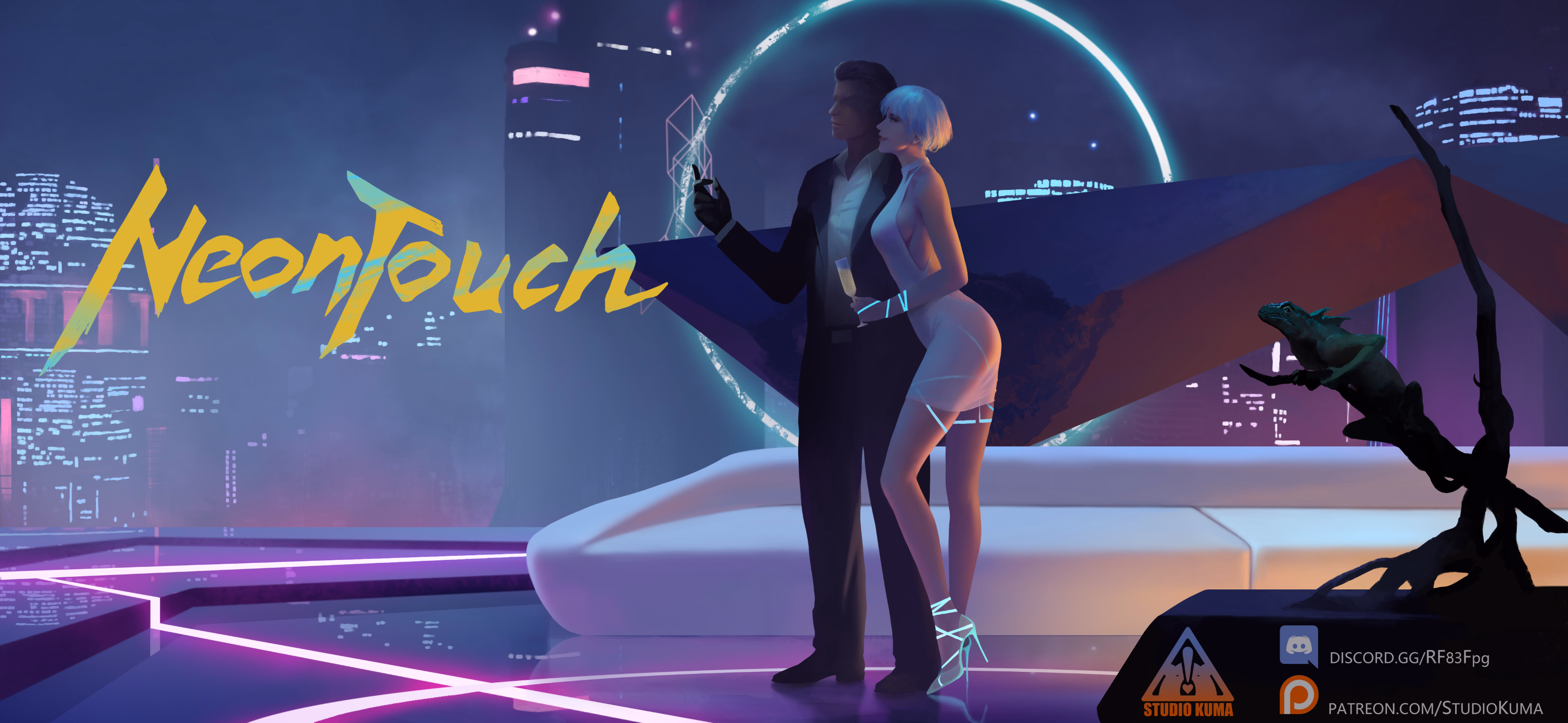 Ren'Py Abandoned Neon Touch [Ch. 1] [Studio Kuma]