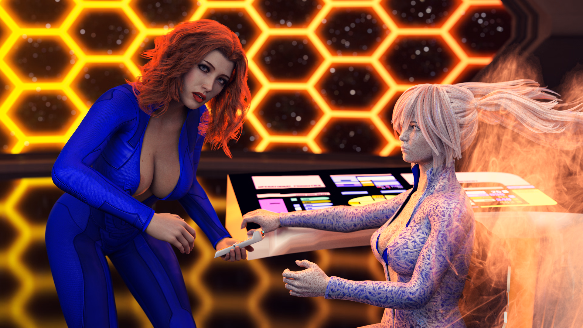 VN Ren'Py Abandoned Star Harem [Ep.2] [Stellar Traveller]