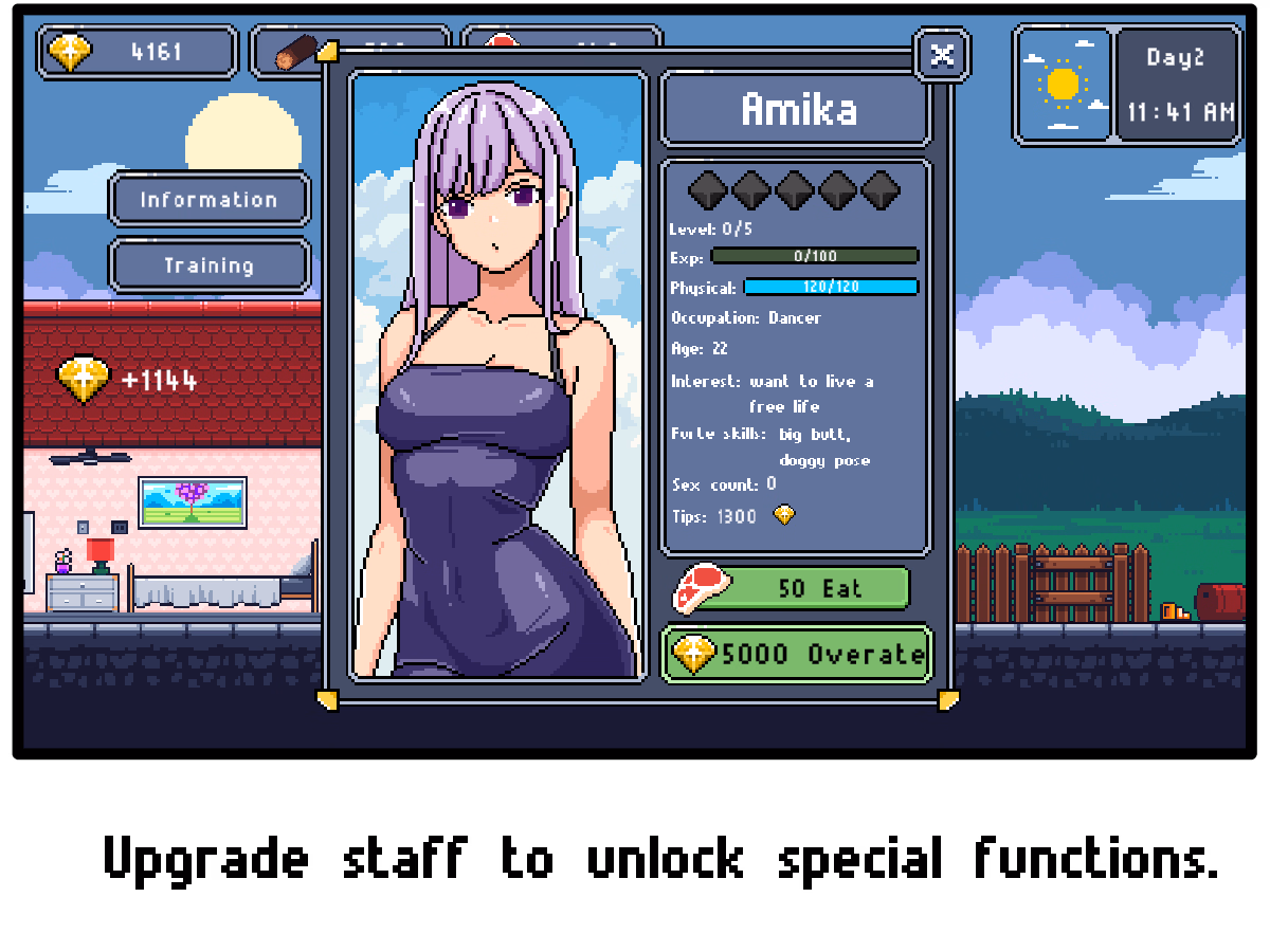 Unity Completed Love Hotel in the Deep Forest [Final] [PixXGG]
