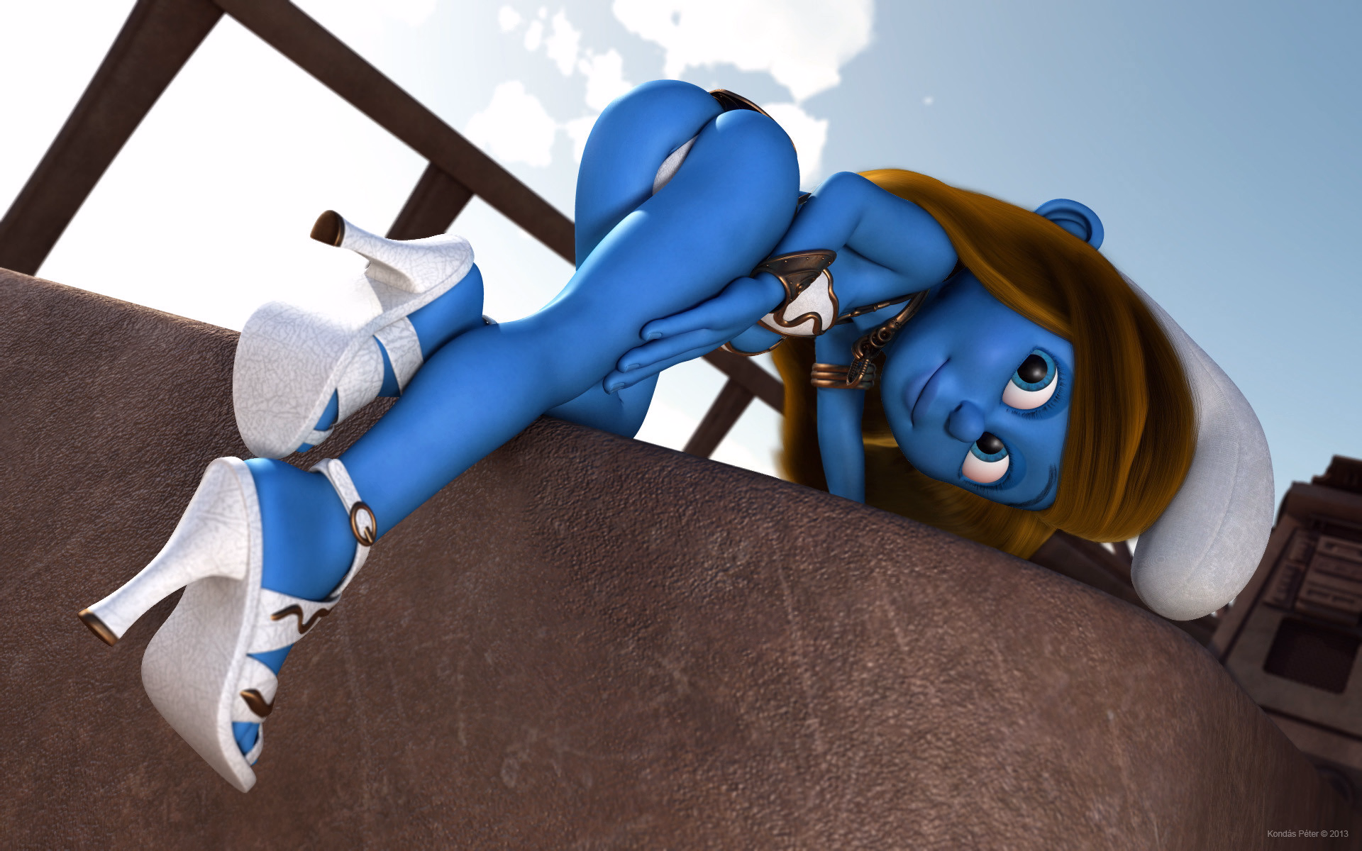 Ren'Py Smurfing the Smurfettes [v0.28] [lamarcachis]