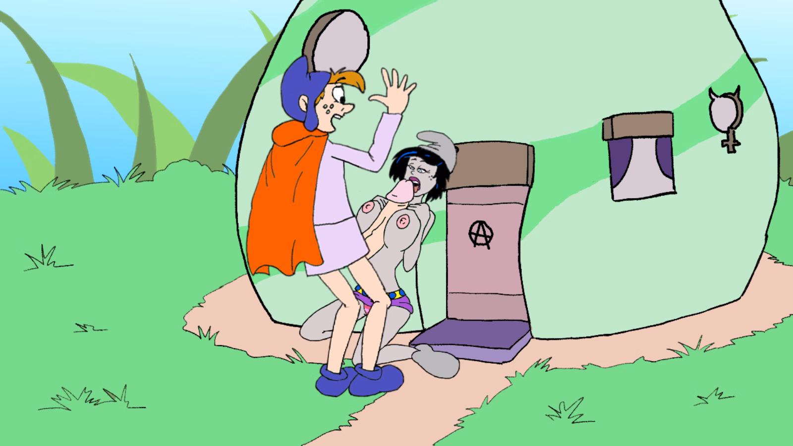 Ren'Py Smurfing the Smurfettes [v0.28] [lamarcachis]