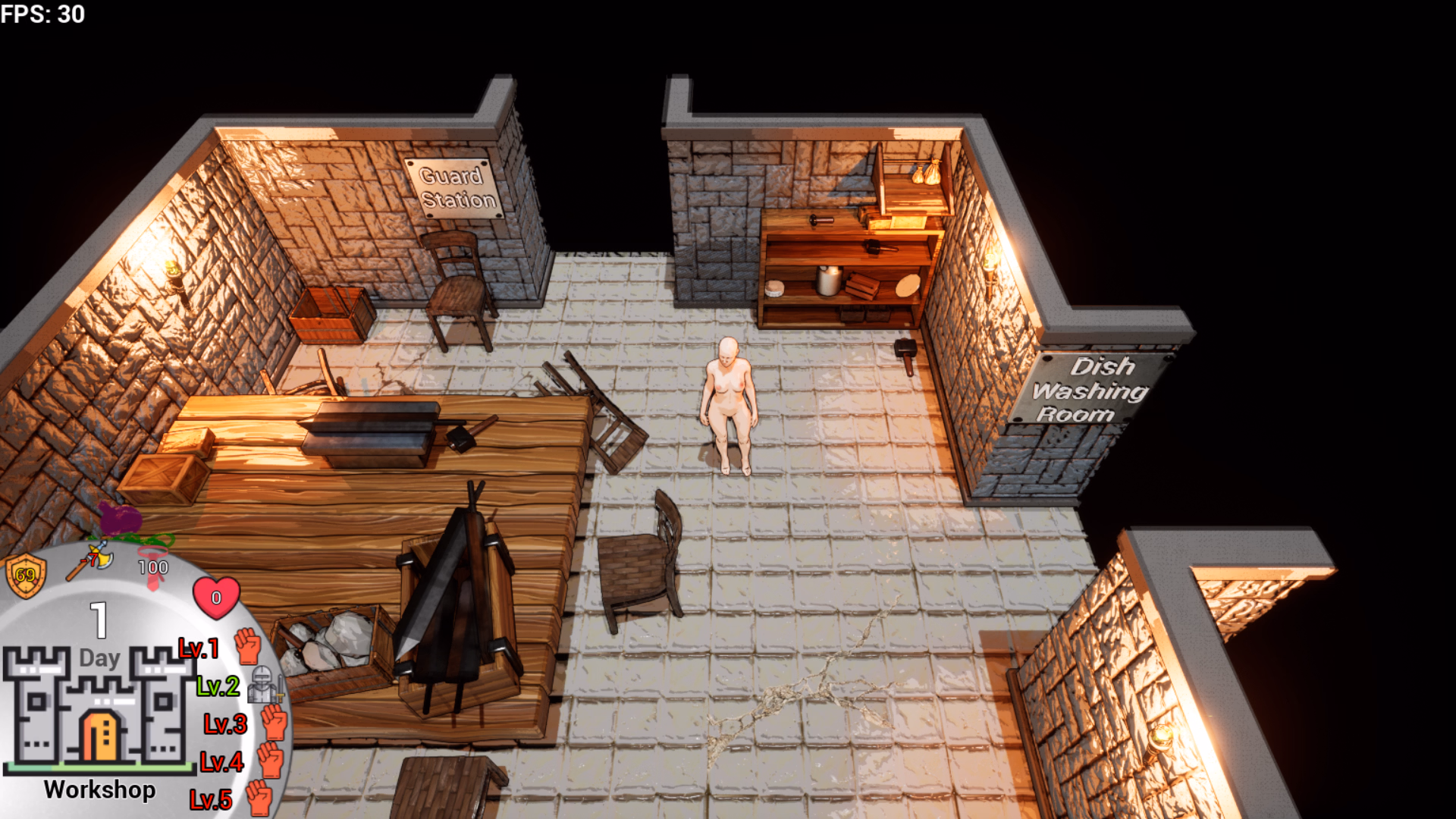 Unreal Engine Abandoned Karryn's Prison 3D Remake [v0.2] [Sloppy Games]