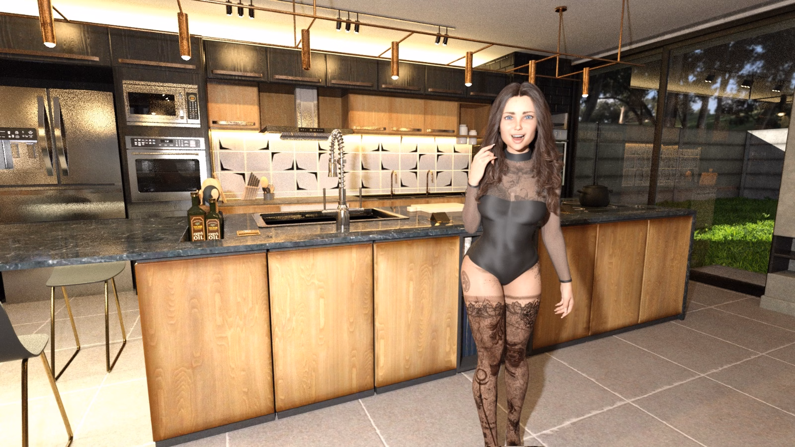 VN Ren'Py Completed MILF Mansion [Final] [KFNStudios]