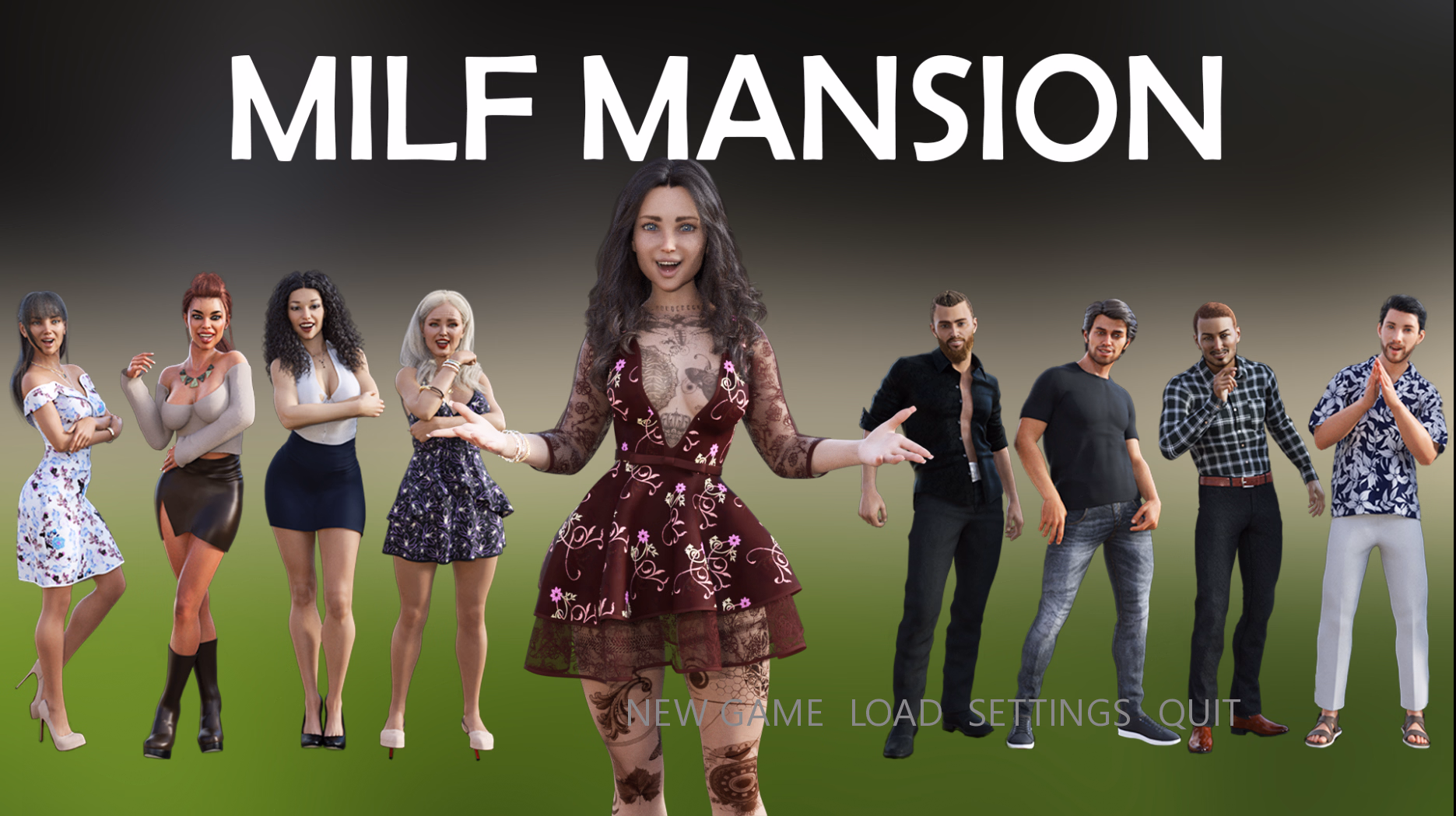 VN Ren'Py Completed MILF Mansion [Final] [KFNStudios]