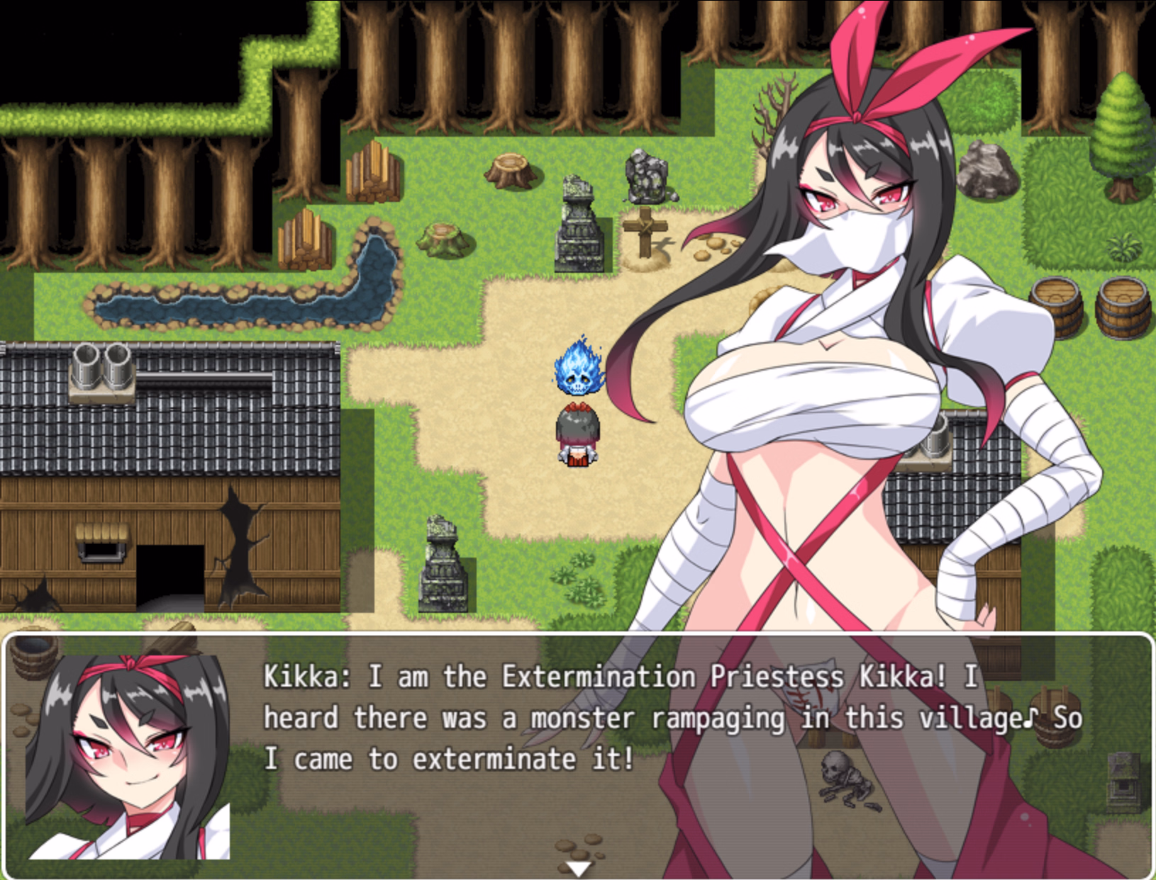 RPGM Completed Extermination Shrine Maiden Kikka [v1.0.0] [Maronkoubou]