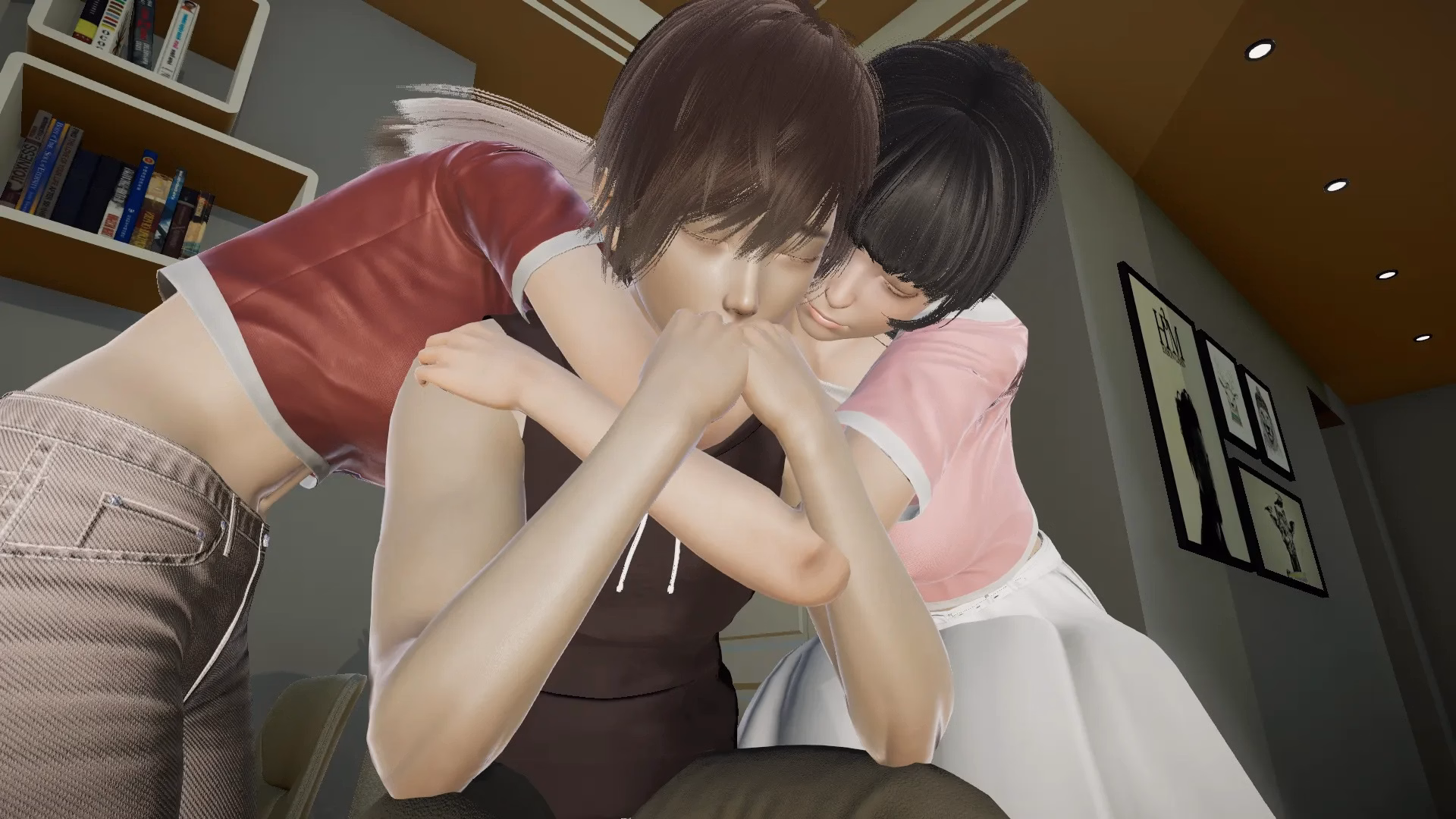 VN Ren'Py Abandoned Why Am I Here [Ep.1 Ch.2] [Zobbiored]