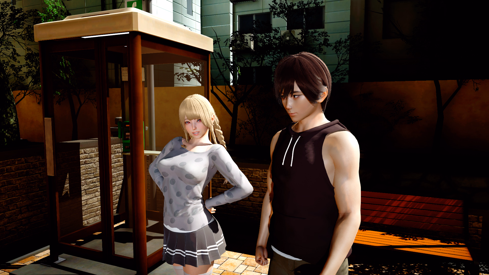 VN Ren'Py Abandoned Why Am I Here [Ep.1 Ch.2] [Zobbiored]