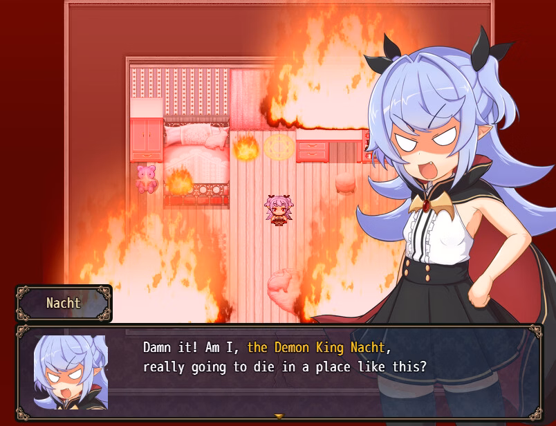 RPGM Completed Nacht-sama Is Quitting Being the Demon King! [v1.02] [Jizo Survival Night]