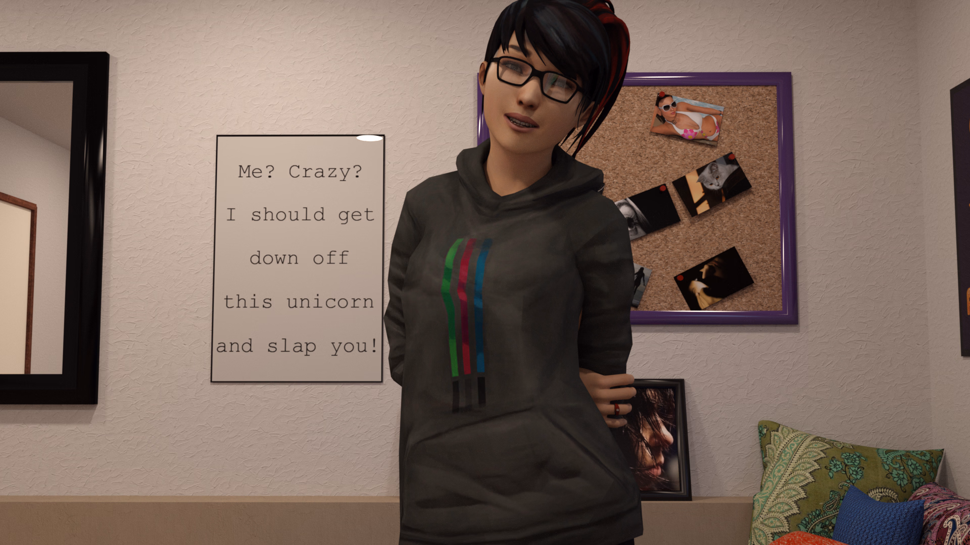 VN Ren'Py Abandoned The Strange Story [Teaser] [CloudyMouse]