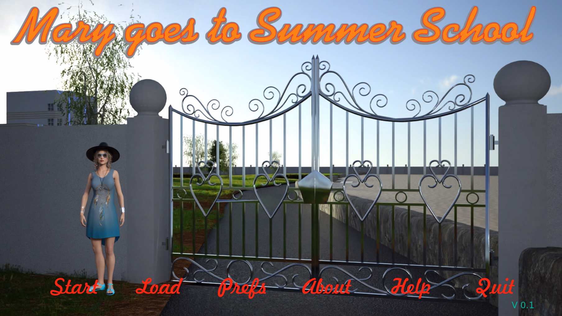VN Ren'Py Mary Goes to Summer School [Ch.1 v0.4c] [DimS40]
