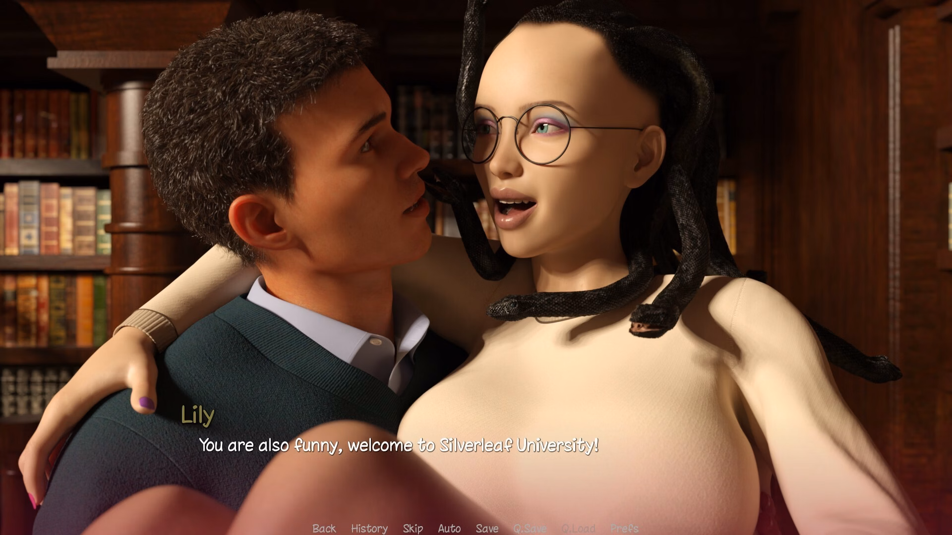 VN Ren'Py Completed Monster College [v1.7.0] [Monster Eye Games]
