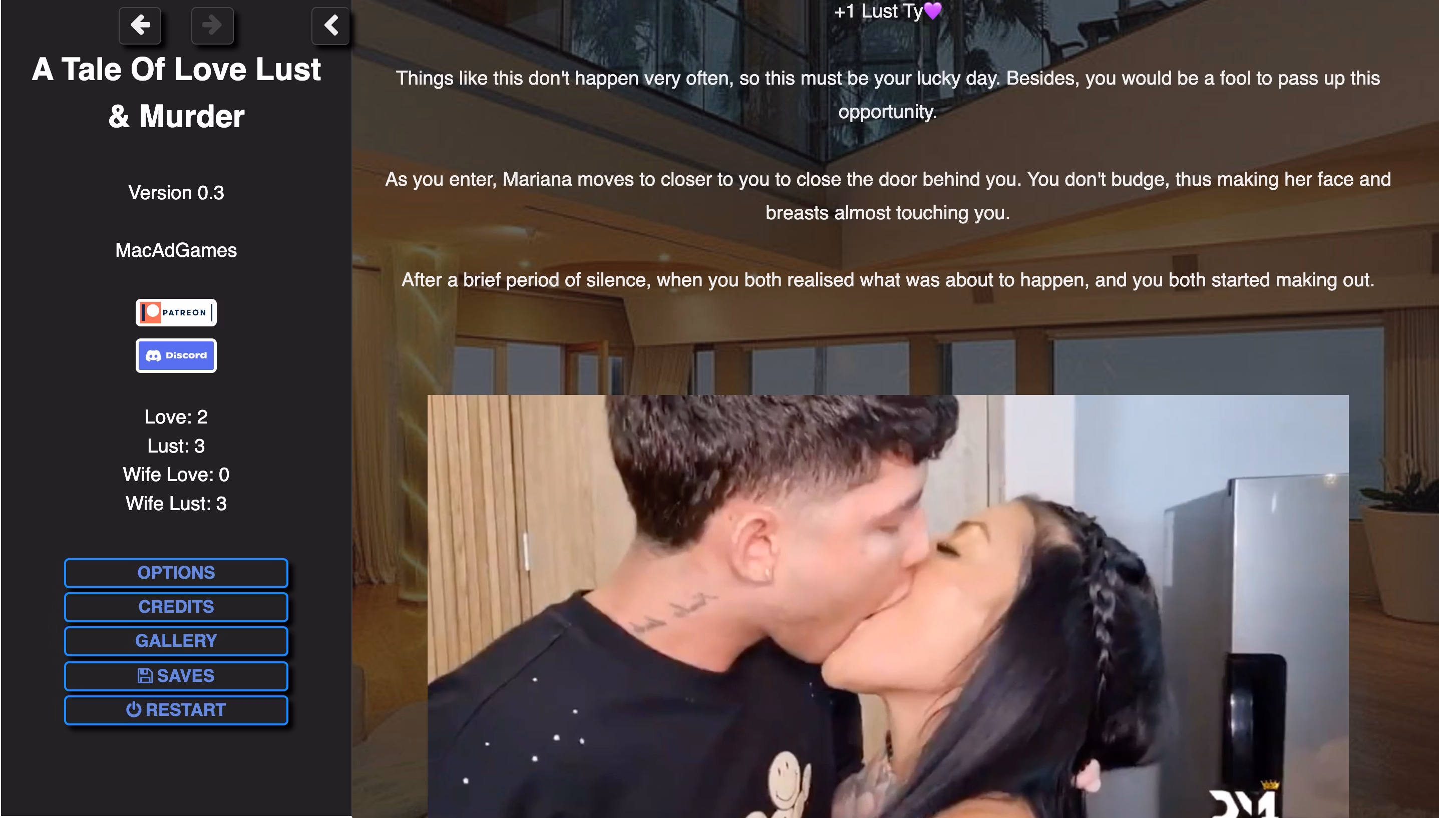 HTML Completed A Tale of Love, Lust & Murder [Nicole Ending] [MacAdGames]