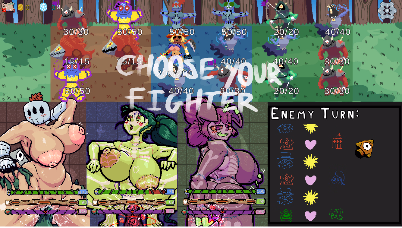 Unity Some Heroines Climb Up a Tower to Ask God Why the Game Has a Name That's So Long [v2.145] [Sinful Salad Games]