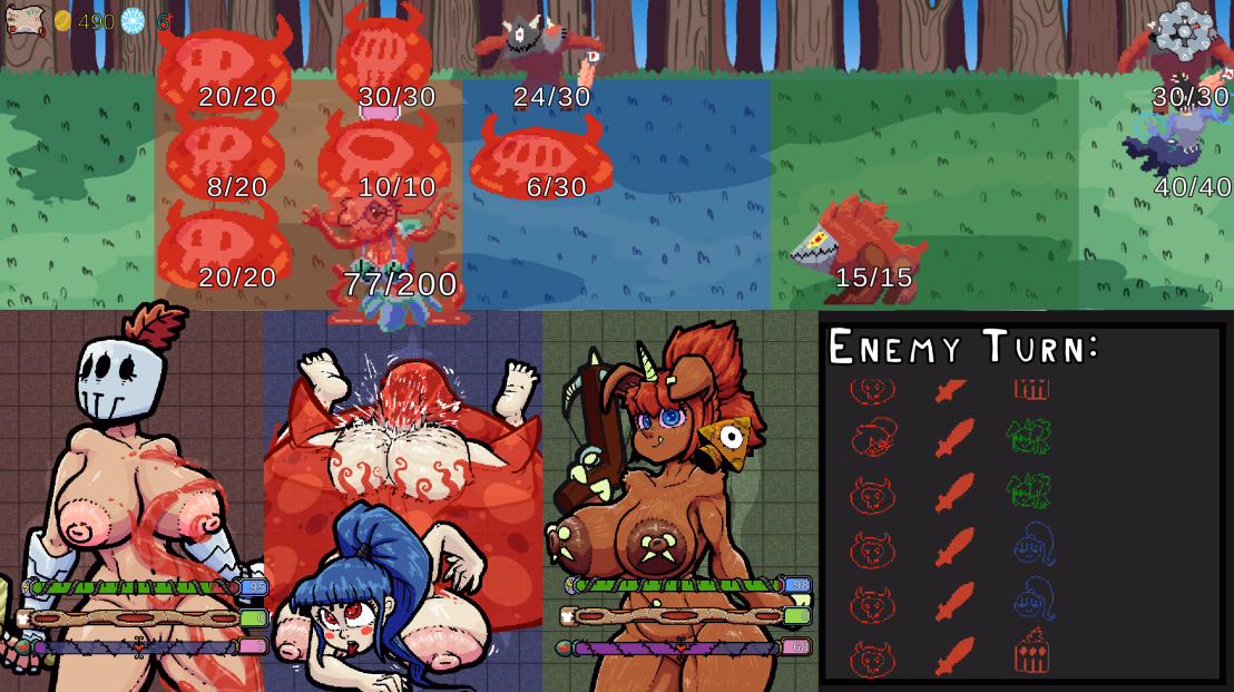 Unity Some Heroines Climb Up a Tower to Ask God Why the Game Has a Name That's So Long [v2.145] [Sinful Salad Games]