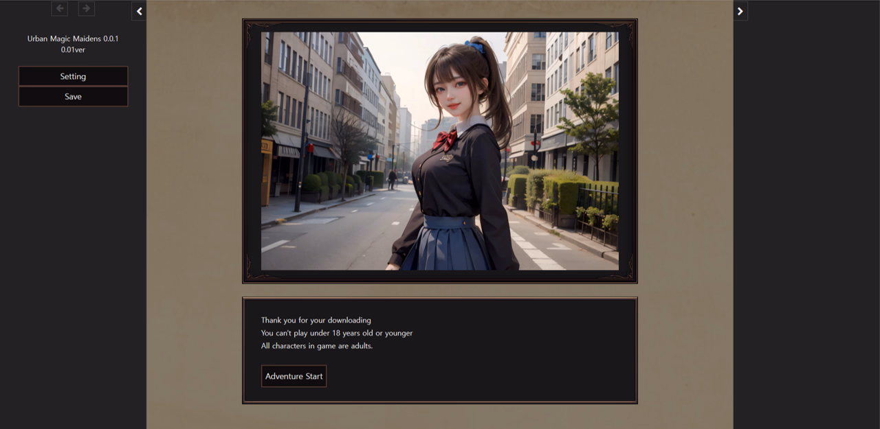 HTML Abandoned Urban Magic Maidens [v0.1.1] [Ya-Games]