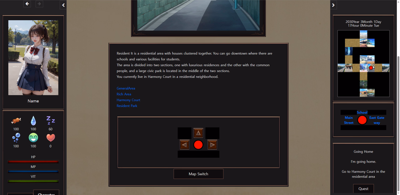 HTML Abandoned Urban Magic Maidens [v0.1.1] [Ya-Games]