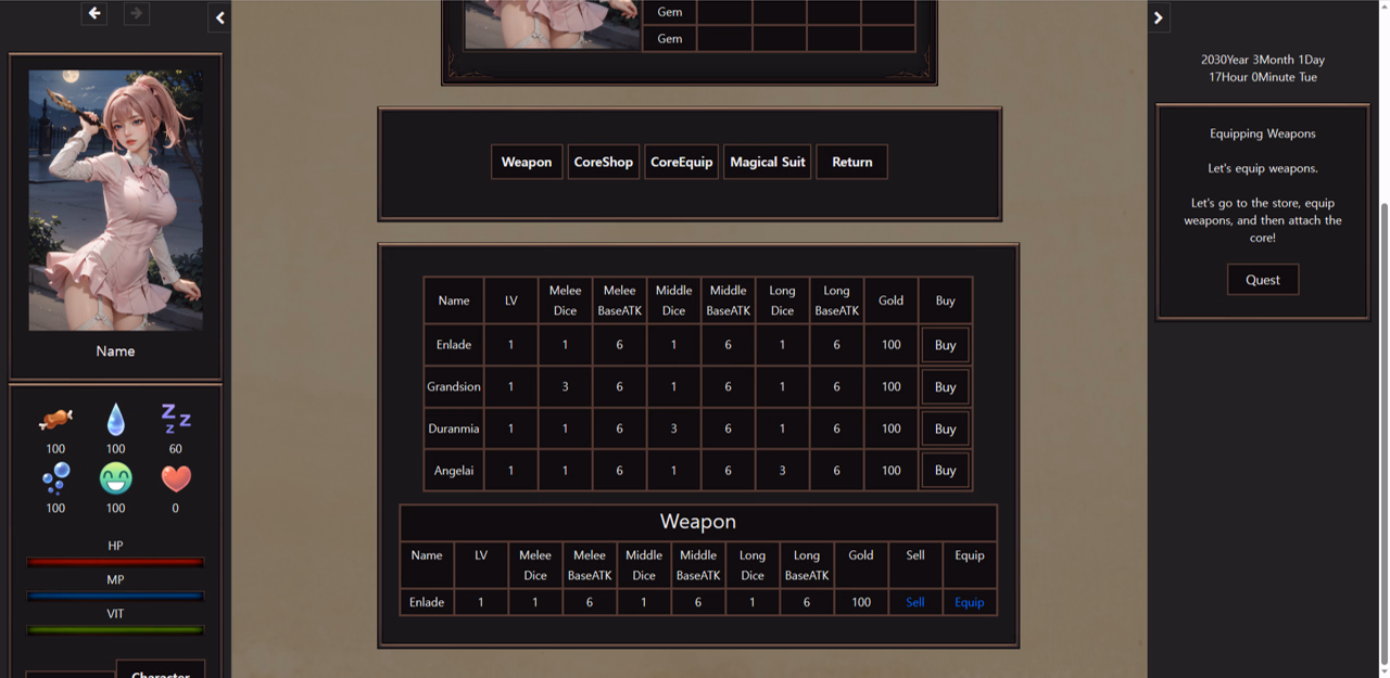HTML Abandoned Urban Magic Maidens [v0.1.1] [Ya-Games]