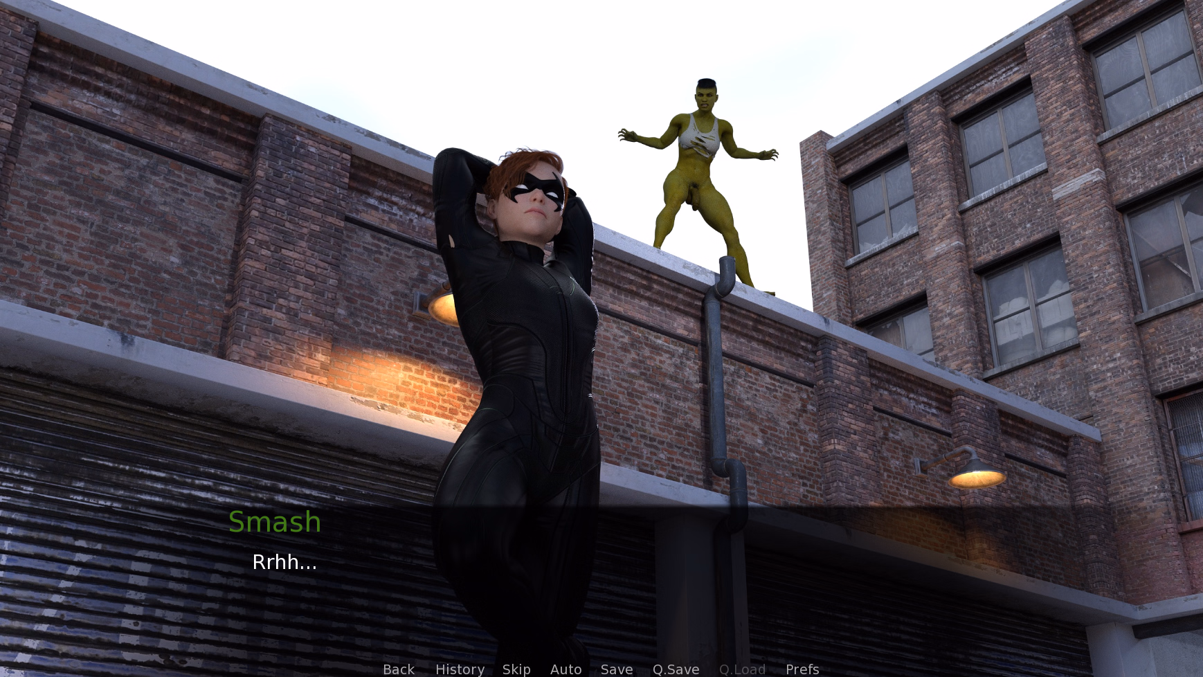 Ren'Py Completed Adventures of a Rookie Superhero [v2.0] [Sneaky Games]