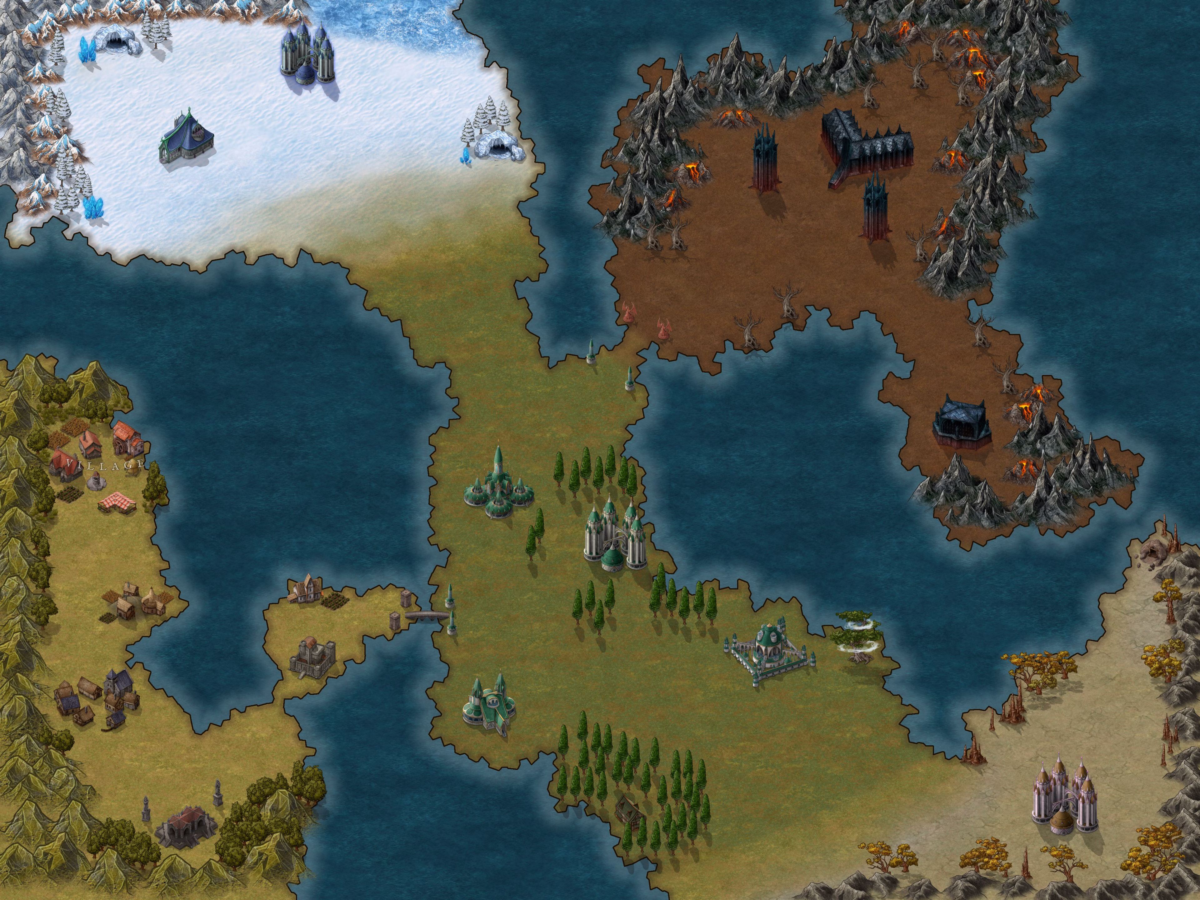 Ren'Py Abandoned Beyond The Village [v0.1] [Elf3d]
