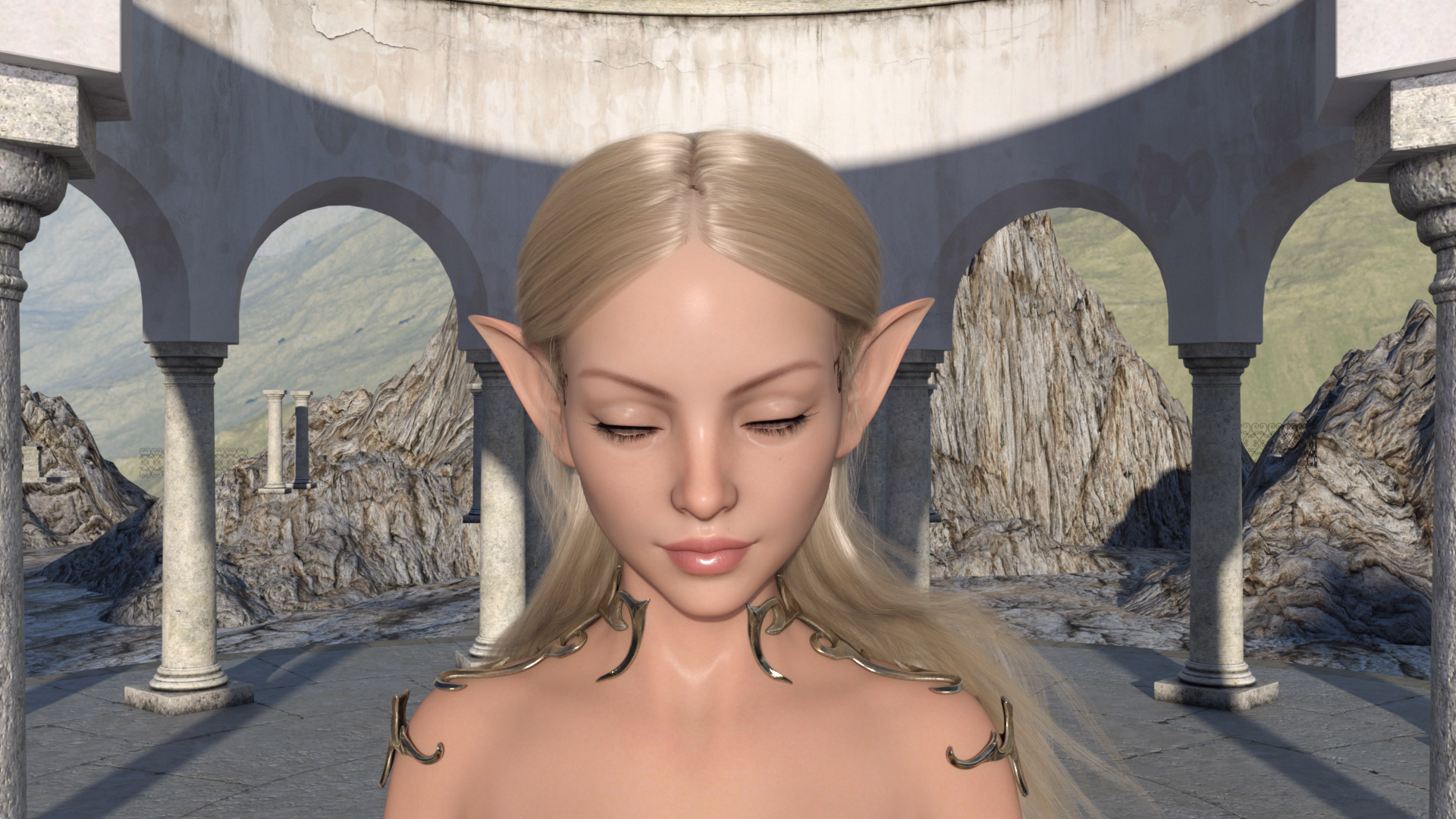 Ren'Py Abandoned Beyond The Village [v0.1] [Elf3d]