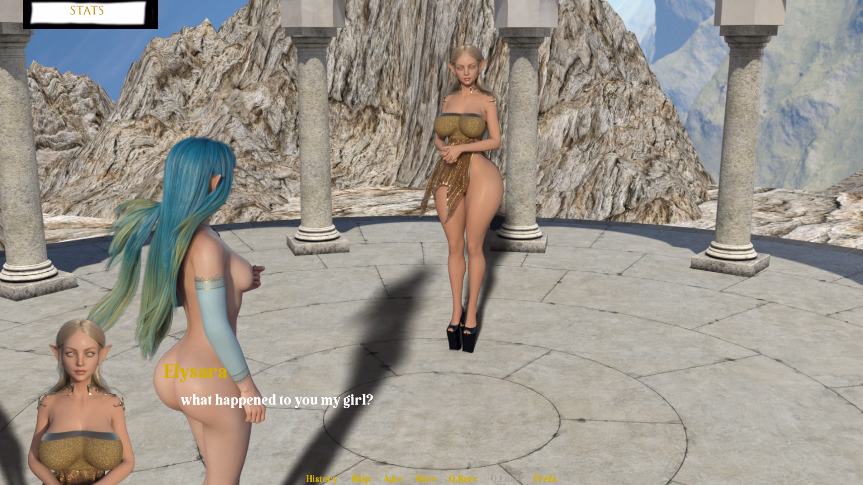Ren'Py Abandoned Beyond The Village [v0.1] [Elf3d]
