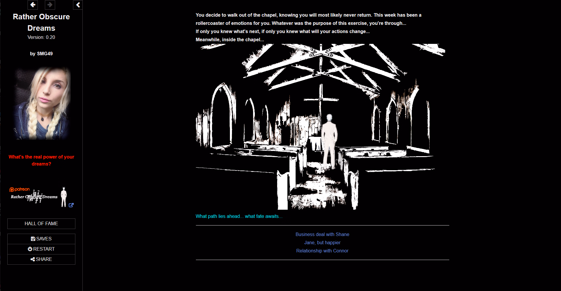 HTML Abandoned Rather Obscure Dreams [v0.21] [SMG49]