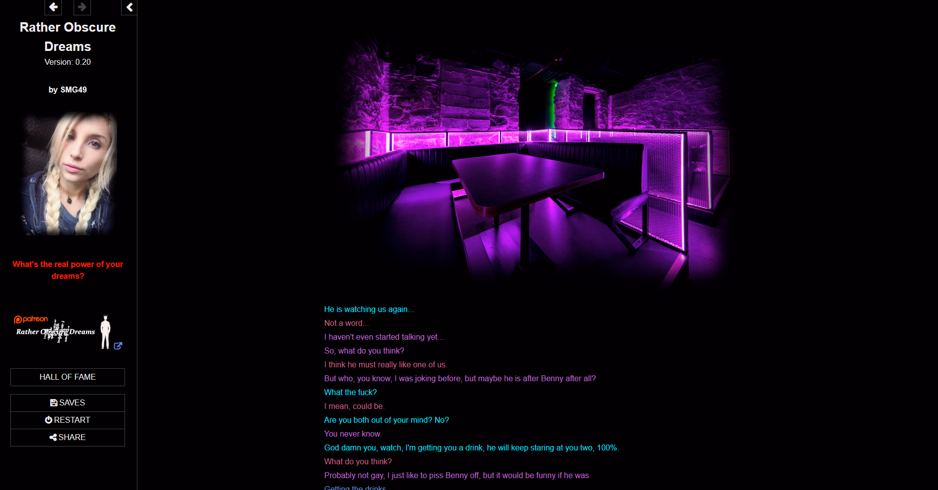 HTML Abandoned Rather Obscure Dreams [v0.21] [SMG49]