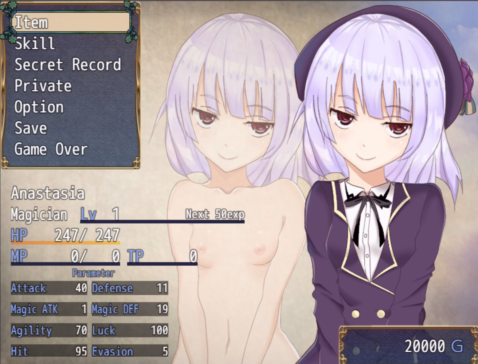 RPGM Completed Anastasia and the Lewd Curse [v1.1] [Jupiter Croissant]