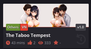 VN Others Completed The Taboo Tempest [v1.0] [Wargnema]