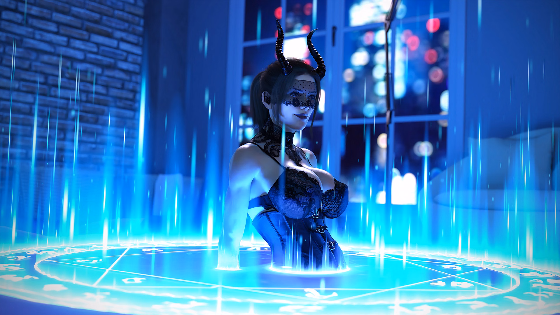VN Ren'Py Completed Succubus Summon [v1.1] [CrazySky3d]