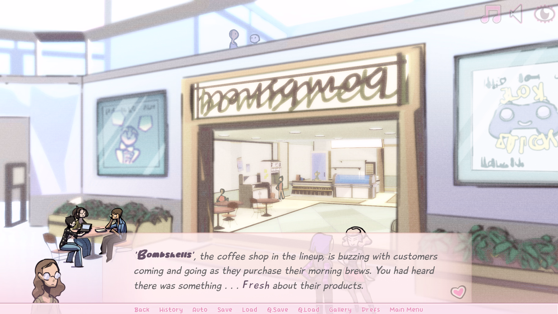 VN Ren'Py Completed Bombshell Barista: Speed Dating [v1.8.3.2] [Tail-Blazer]